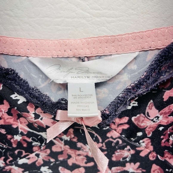 Marilyn Monroe slip dress floral size Large - Picture 3 of 5